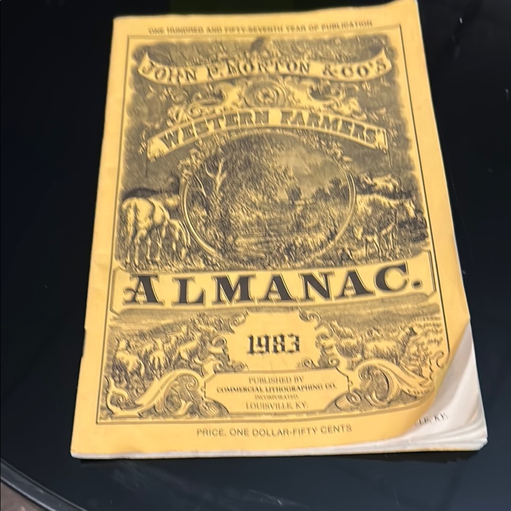 Vintage 1983 Western Farmers Almanac